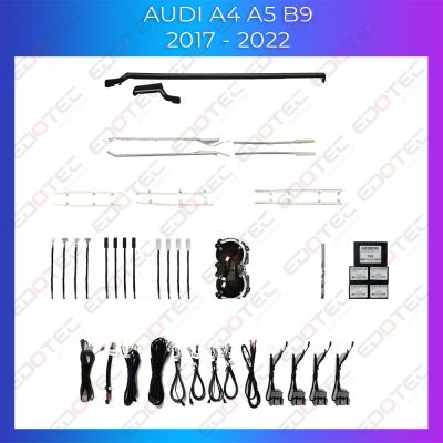 Lumini ambientale Audi A4 2017-2022 set complet lumini fara trimuri control telefon sau sistem original