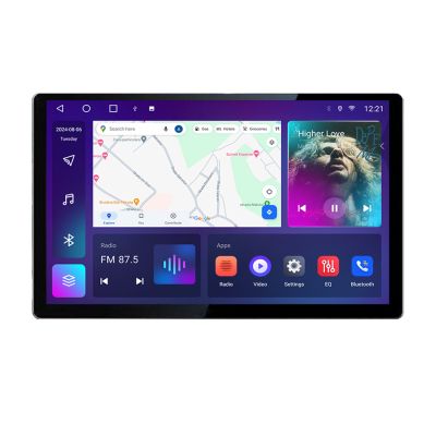 Navigatie dedicata Mercedes C W204 NTG4.5 2012-2015 Edonav ecran 13" 2K 4+32 Android Waze USB Navigatie 4G 360 Toslink Youtube