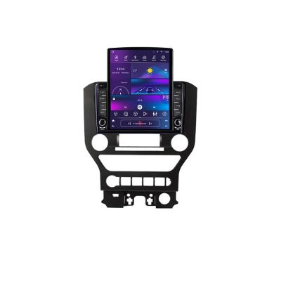 Navigatie Ford Mustang 2015-2020 K-MUSTANG ecran tip TESLA 9.7" cu Android Radio Bluetooth Internet GPS WIFI 2+32 DSP