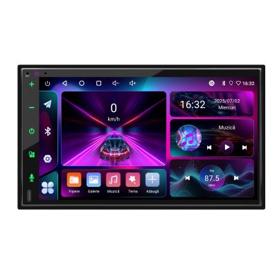 Navigatie universala 7 inch Edotec Incell  4+64 carplay android auto radio internet Wifi 5Ghz EDT-E200-RK