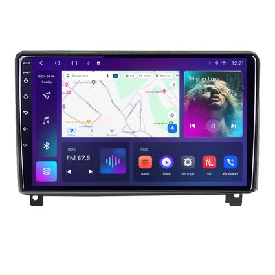 Navigatie Peugeot 407 2004-2011 Android Octa Core Ecran 2K QLED GPS 4G 4+32GB 360 KIT-407+EDT-E409-2K
