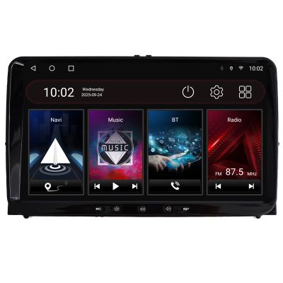 Navigatie dedicata VW Skoda Seat Edotec VW PRO ecran 9" Qled Android 8 core 4+64 4G DSP 360 Wifi radio usb BT GPS carplay android auto