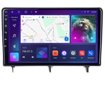 Navigatie Honda Civic 2022- QLED 2K Octa core 4+32 DSP 360 Optic FHD internet gps radio carplay android auto kit-civic2022+EDT-E410-2K