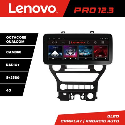 Navigatie Ford Mustang 2015-2020 K-MUSTANG-navi Lenovo PRO 8+256 12.3 inch qled android 4G DSP gps internet