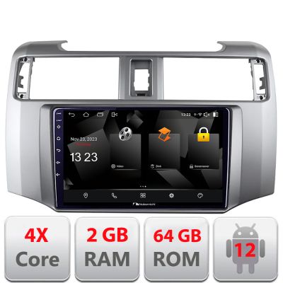 Navigatie Toyota 4runner 2009-2019 Android Ecran 720P Quad Core 2+64 carplay android auto