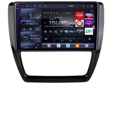 Navigatie VW Jetta 2011-2018 Edotec Kit-JETTEdotec Kit-15 8 core QLED 2K 12+256GB 360 Android Waze USB Navigatie Internet Youtube Radio