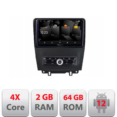 Navigatie Ford Mustang intre anii 2009-2014 Android Ecran 720P Quad Core 2+64 carplay android auto