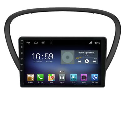 Navigatie Peugeot 607 Android radio gps internet Octa Core 8+128 LTE Kit-607+EDT-E609