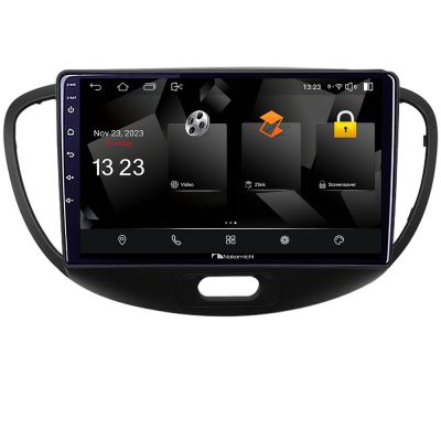Navigatie Hyundai I10 2007-2013 Android Ecran 720P Quad Core 2+64 carplay android auto