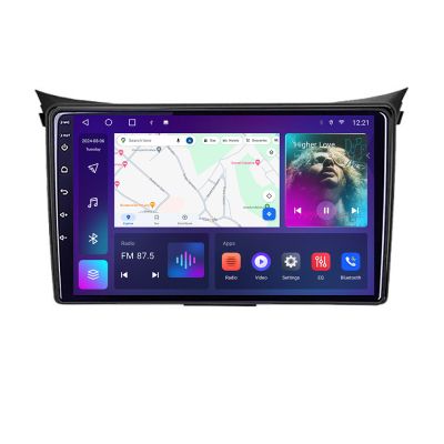 Navigatie Hyundai I30 2011-2016 Android Octa Core Ecran 2K QLED GPS 4G 4+32GB 360 KIT-i30-2011+EDT-E409-2K