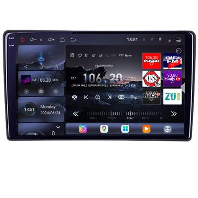 Navigatie Toyota Auris 2007-2013 Edotec Kit-auris-2013 8 core QLED 2K 12+256GB 360 Android Waze USB Navigatie Internet Youtube Radio