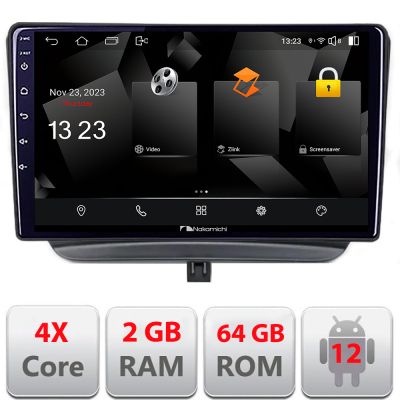 Navigatie Ford Turneo Courier Transit Courier 2014-2021 Nakamichi Android Ecran 720P Quad Core 2+64 carplay android auto NAM5230