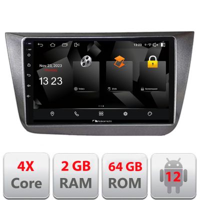 Navigatie Seat Altea 2005-2014 Android radio gps internet quad core 2+64 carplay android auto
