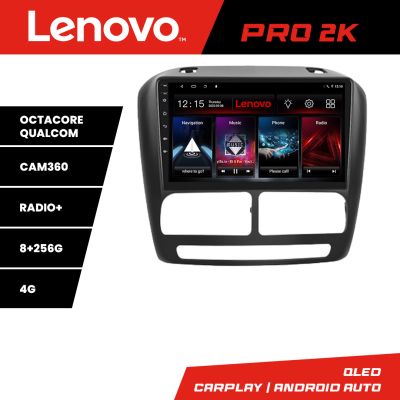 Navigatie Fiat Doblo 2010-2017 si Opel Combo 2010-2017 8 core QLED 2K 8+256 360  Android Waze USB Navigatie Internet Youtube Lenovo