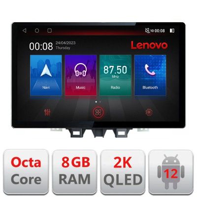 Navigatie Hyundai Tucson 2019 Quad Core N-1135 ecran 13" 2K 8+128 Android Waze USB Navigatie 4G 360 Toslink You