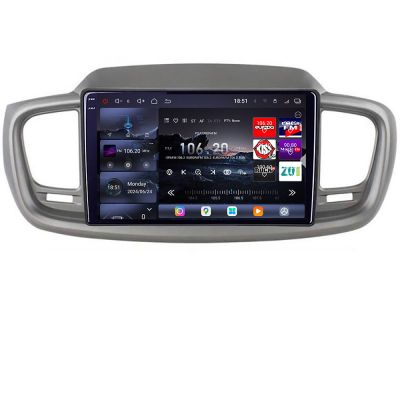 Navigatie Kia Sorento 2015-2018 Edotec Kit-6528 8 core QLED 2K 12+256GB 360 Android Waze USB Navigatie Internet Youtube Radio