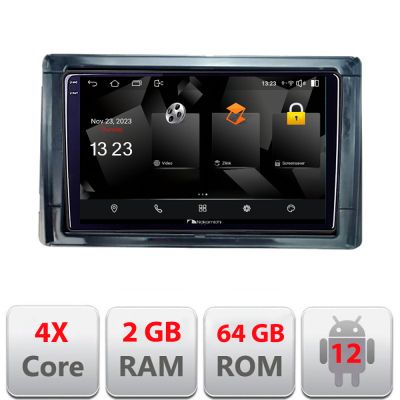 Navigatie Toyota 2DIN 5230-TY2DIN Android Ecran 720P Quad Core 2+64 carplay android auto