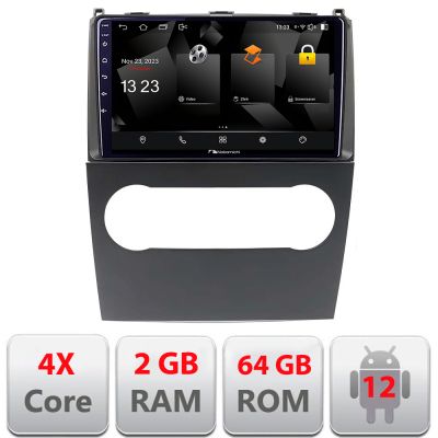 Navigatie Mercedes clasa A W169 2004-2012 Nakamichi Android Ecran 720P Quad Core 2+64 carplay android auto NAM5230