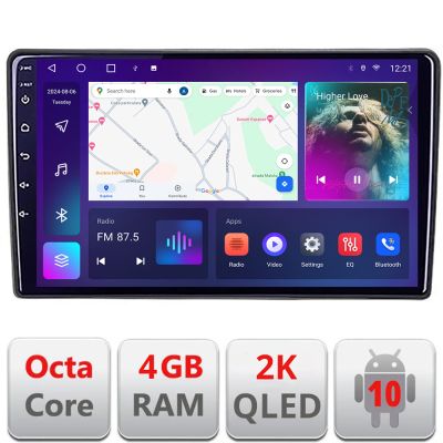 Navigatie Mazda CX-9 Android ecran Qled 2K Octa core 4+32 KIT-CX-9+EDT-E410-2K