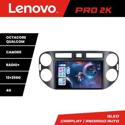 Navigatie VW Tiguan si Golf Plus 2012-2016 Android radio gps internet 8 core QLED 2K 12+256 360 Lenovo
