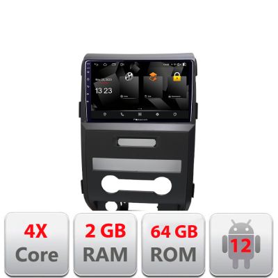 Navigatie Ford F150 2008-2014 Android Ecran 720P Quad Core 2+64 carplay android auto