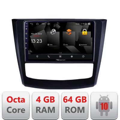 Navigatie Renault Kadjar facelift 2019-2022 Nakamichi NAM5510 Qled Octa Core 720p 4+64 DSP 360 camera carplay android auto