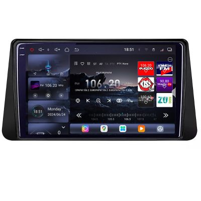 Navigatie Nissan Micra intre anii 2014-2019 Android radio gps internet 8 core QLED 2K 12+256GB 360 Edotec