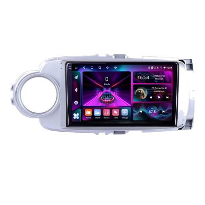 Navigatie Toyota Yaris 2010-2018 A-YARIS10  4+64 InCell Display 1K Android Waze USB Navigatie Internet Youtube Radio