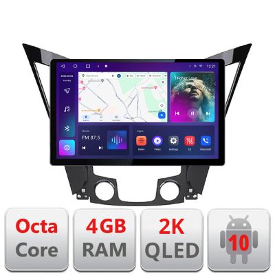 Navigatie dedicata Hyundai Sonata 2011-2015 N-259 Edonav ecran 13" 2K 4+32 Android Waze USB Navigatie 4G 360 Toslink Youtube R