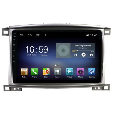 Navigatie Toyota Land Cruiser L100 2002-2008 F-L100 Octa Core cu Android Radio Bluetooth Internet GPS WIFI DSP 8+128GB v1