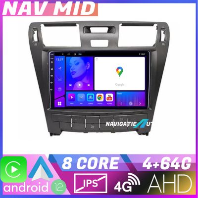 Navigatie Lexus LS intre anii 2006 2010 EDOTEC-LITE Android Ecran 720P Octa Core 4 64 Carplay