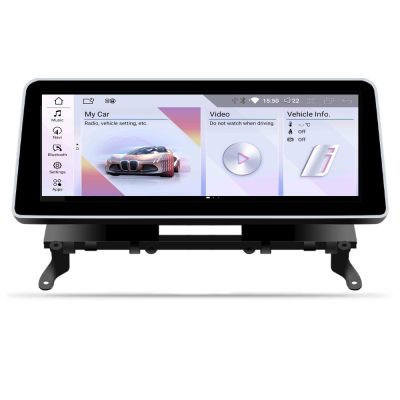 Navigatie BMW X3 X4 F25 F26 2010-2011 cu ecran CIC Android ecran 12.3" 8+128 4G BT