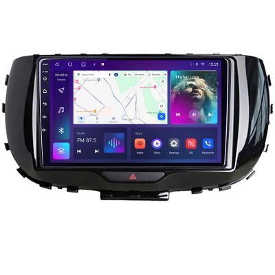 Navigatie Kia Soul 2020- C-soul Android Octa Core Ecran 2K QLED GPS 4G 4+32GB 360 kit-soul+EDT-E409-2K