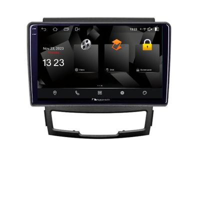 Navigatie Ssangyong Korando 2011-2013 5510-159 Android Octa Core 720p 4+64 DSP 360 camera carplay android auto