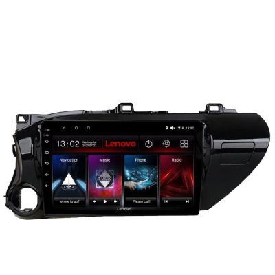 Navigatie Toyota Hilux 2016- Lenovo Kit-TY59 8 core QLED 2K 8+256 360 Android Waze USB Navigatie Internet Youtube Radio