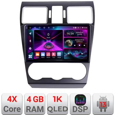 Navigatie Subaru Forester XV dedicata Android radio gps internet 4+64 InCell Display 1K kit-062-2019+EDT-E209-RK