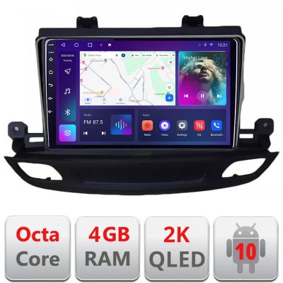 Navigatie Opel Insignia 2018- C-insignia19 Android Octa Core Ecran 2K QLED GPS 4G 4+32GB 360 kit-insignia19+EDT-E410-2K
