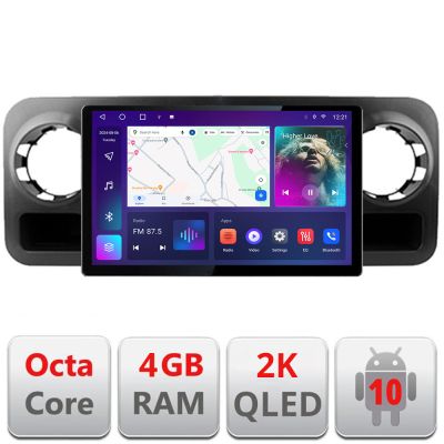 Navigatie dedicata Mercedes Sprinter 2018- Edonav ecran 13" 2K 4+32 Android Waze USB Navigatie 4G 360 Toslink Youtube Radio KI