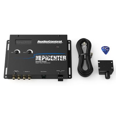 Procesor de sunet Audio Control The EPICENTER Black, 2 canale, procesor digital de restaurare a basului