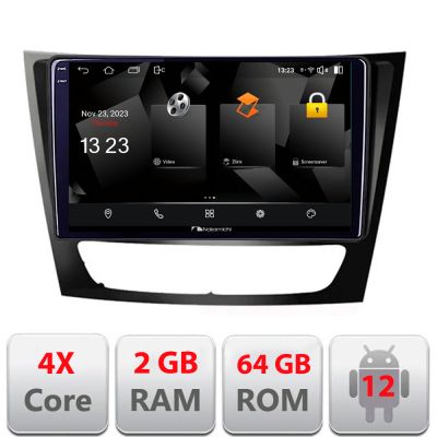 Navigatie Mercedes W211 W219 5230-090 Android Ecran 720P Quad Core 2+64 carplay android auto