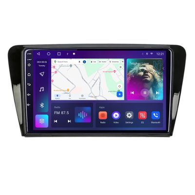 Navigatie Skoda Rapid Seat Toledo 2013+ Android Octa Core Ecran 2K QLED GPS 4G 4+32GB 360 KIT-rapid+EDT-E409-2K v1