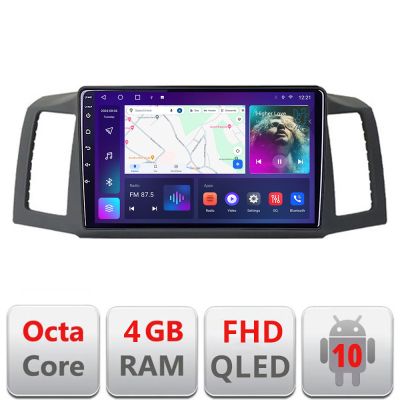 Navigatie Jeep Grand Cherokee 2008-2010 Android radio gps internet quad core 4+64 carplay android auto Kit-cherokee-2009+EDT-E310v3