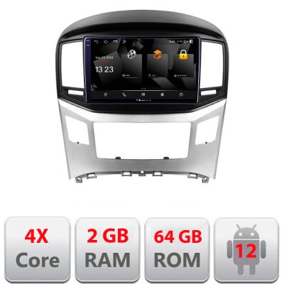 Navigatie Hyundai H1 Starex 2016- 5230-H1 Android Ecran 720P Quad Core 2+64 carplay android auto