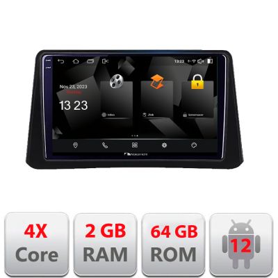 Navigatie Opel Mokka 2012-2016 5230-MOKKA1 Android Ecran 720P Quad Core 2+64 carplay android auto