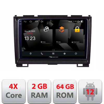 Navigatie Hummer H2 intre anii 2008-2009 Android Ecran 720P Quad Core 2+64 carplay android auto v2