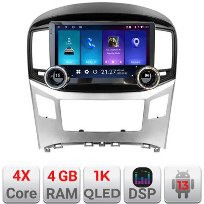 Navigatie Hyundai H1 Starex 2016- Kit-h1 Edotec  4+64 10.5 inch Incell 1K android Wifi 5Ghz gps internet