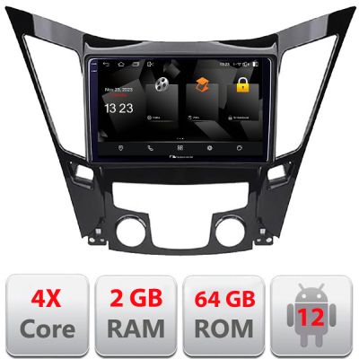 Navigatie Hyundai Sonata 2011-2015 5230-259 Android Ecran 720P Quad Core 2+64 carplay android auto