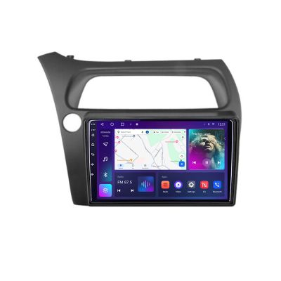 Navigatie Honda Civic Hatchback 2006-2012 C-hatchback Android Octa Core Ecran 2K QLED GPS 4G 4+32GB 360 kit-hatchback+EDT-E409-2K