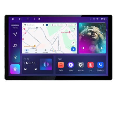 Navigatie universala 2din2 ecran 13",Octacore,4Gb RAM,32Gb Hdd,4G,360,DSP,Carplay,Bluetooth