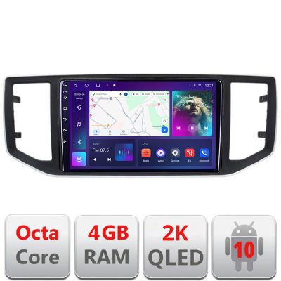 Navigatie vw crafter 2018-C-CRAFTER Android Octa Core Ecran 2K QLED GPS 4G 4+32GB 360 KIT-CRAFTER+EDT-E410-2K